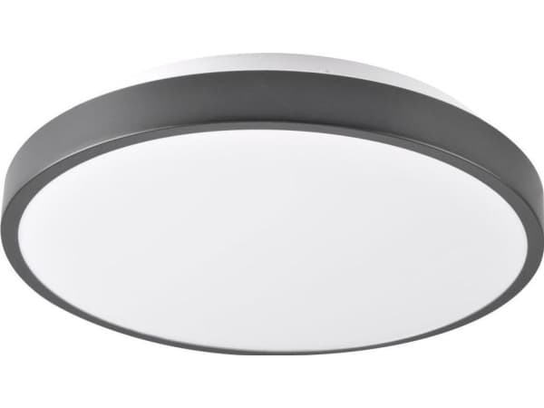 Ceiling lamp Polux Black ceiling kitchen KERN 314918 round LED lamp 15W 4000K