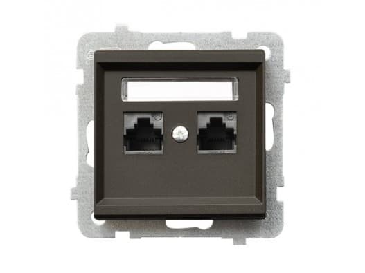 Ospel GPK-2R/K/m/40, Brun, IP20, 71 mm, 33 mm, 71 mm, 66 g