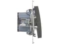 Pikkukuva 4 / 4: Kontakt-Simon Simon 54 Premium Bell -painike LED-taustavalolla (moduuli) 16AX, 250V~, ruuviliittimet antrasiitti DD1AL.01/48