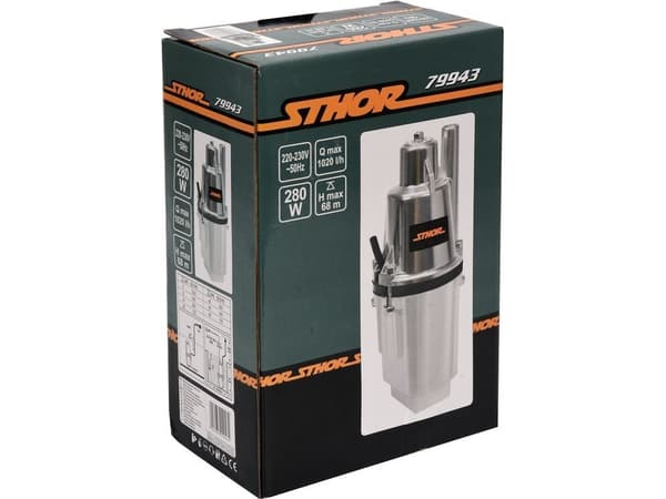 Membranpumpe 280W STHOR 79943