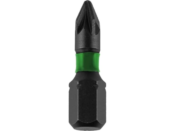 Dedra Pozidriv PZ1/2/3x25mm slagskrutrekkerbits, 3 stk blist