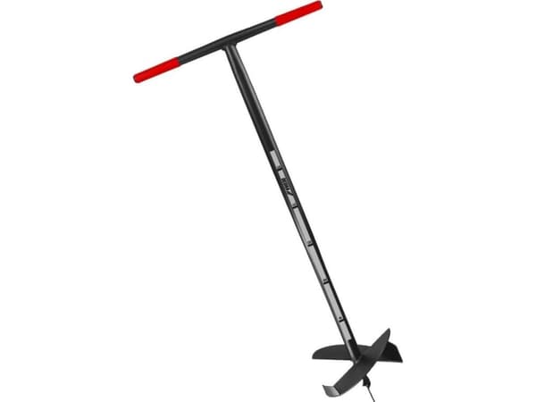 Dedra booriteräksestä valmistettu käsikäyttöinen maaporakaivo, 150 mm