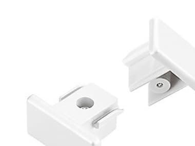 Endestykke Hvid Square 1F - 230V