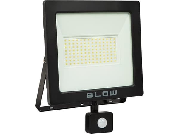 Blåse flomlys 71-563# Halogenlampe. led/pir smd 100w lys b.neu