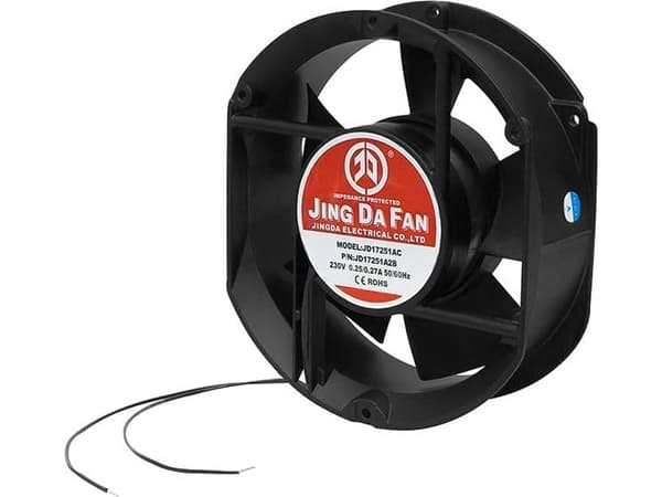 Blås 85-171# Vifte 172x150x51mm 230v kuleformet