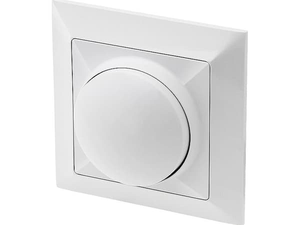 Blås 4387# Roterende dimmer so-1p/m 230v