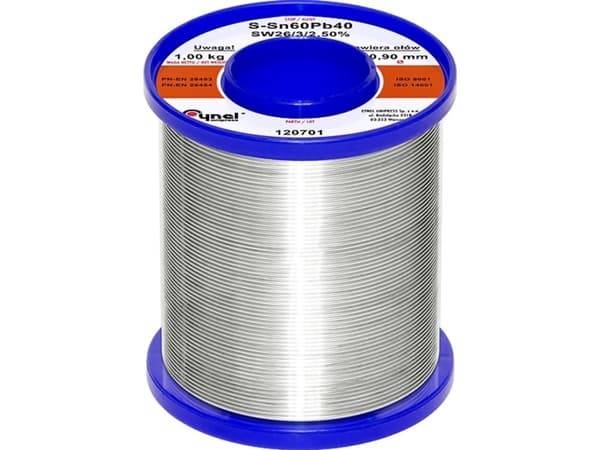 Lodd med fluss CYNEL LC60-SW26 0,90mm 1kg