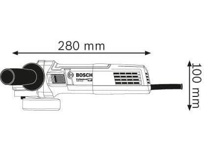 Bosch GWS 9-115 kvern