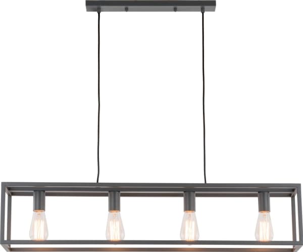 Italux Sigalo industriell klassisk grå taklampa (MD-BR4366-D4 GR)