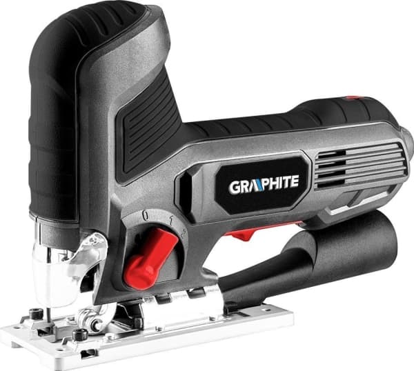 Grafiittipistosaha 600W, nopeus 800-3000 rpm, runkokahvalla varustettuna