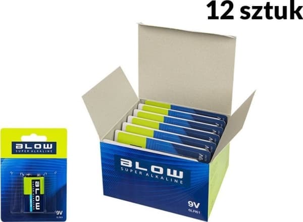 Paristo BLOW SUPER Alkaline 9V 6LR61 10kpl 10kpl