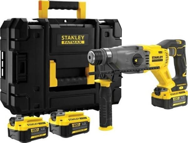 STANLEY HAMMER DILL SDS+ 18V V20 2x4Ah BOX