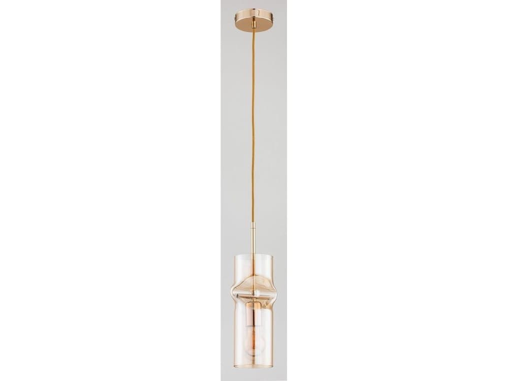 Hanging lamp Alfa Kapris hanging lamp 1-bulb gold 60576 Alfa