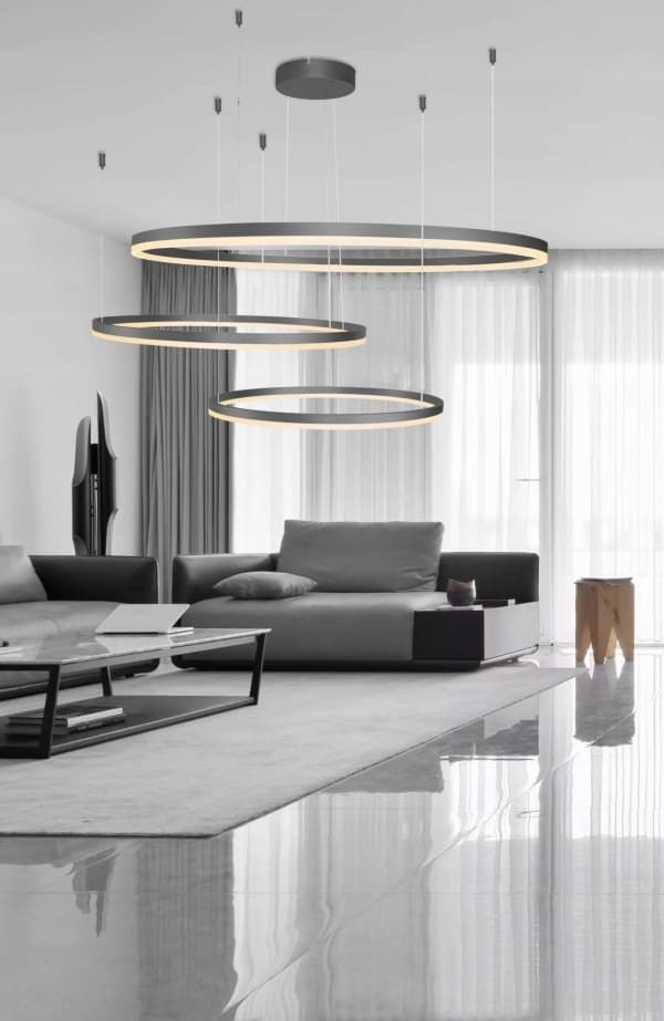 Torino taklampa Azzardo Happy 3 3X40W G9 taklampa vit/krom 2192-3P