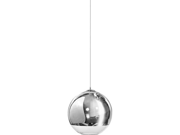 Torino hengelampe Azzardo Silver Ball 18 1x60W E27 krom LP5034-S