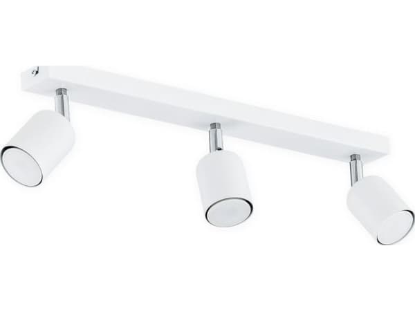 Lemir Denis spot 3 fl. taklampa / vit