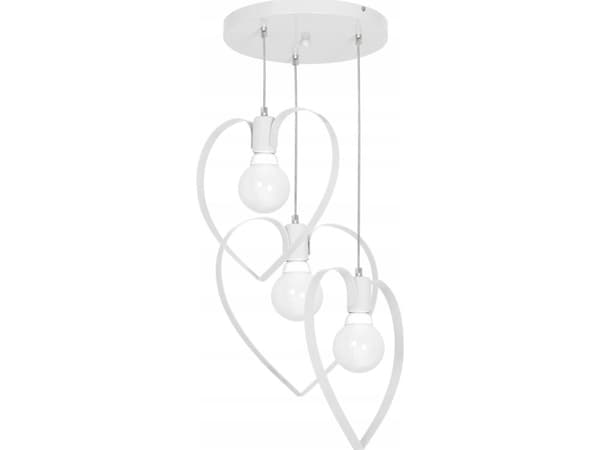 Milagro hengelampe AMORE WHITE hengelampe 3xE27 (MLP9951) - Eko-Light