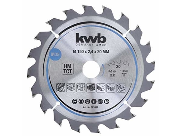 kwb 583557, Tungsten Carbide Tipped (TCT), 222 g, 1 styck
