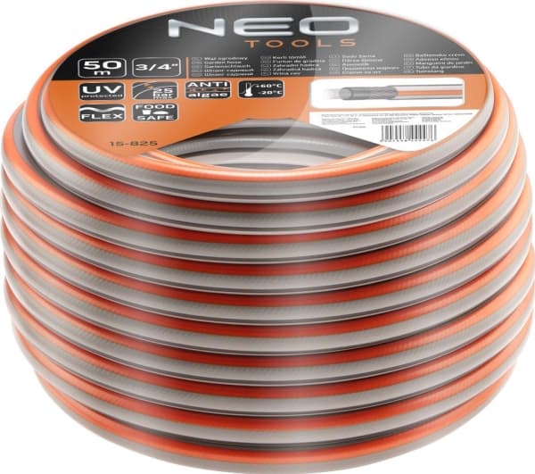 Neo puutarhaletku Optima 3/4" 50m 4-kerroksinen (15-825)