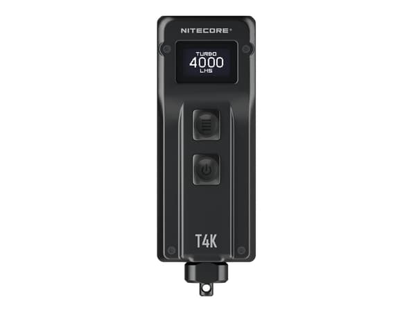 Latarka Nitecore FLASHLIGHT T SERIES 4000LUMENS/T4K NITECORE NITECORE musta