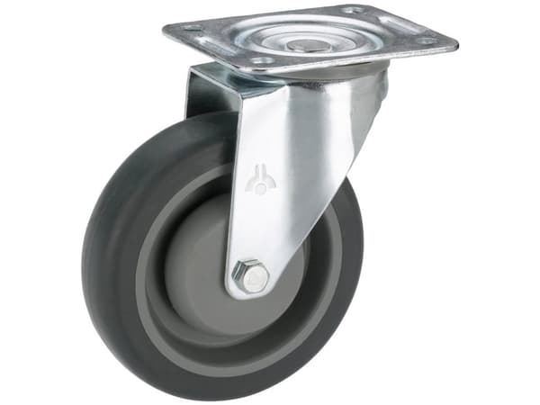 dörner + helmer 715565F 715565F Hjul Hjuldiameter: 100 mm Bæreevne (maks.): 150 kg 1 stk