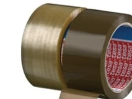 Förpackningstejp Tesa 4280, PP, 50 mm x 60 m, brun, förpackning med 6 rullar