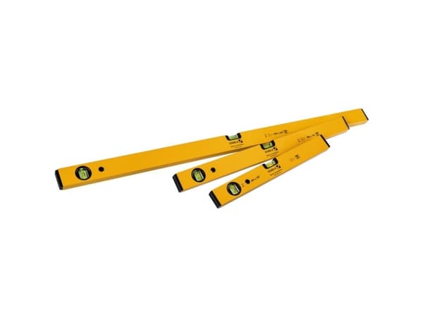 Stabila Classic set 70 (100 cm, 60 cm, 40 cm) 19819 Vaterpas-sæt 40 cm, 60 cm, 120 cm 0,5 mm/m