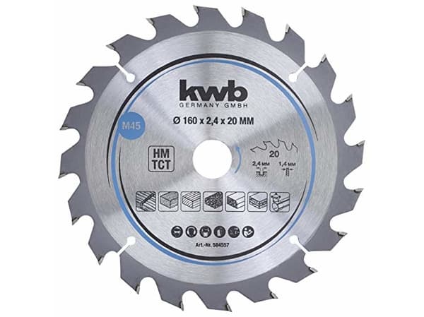 kwb 584557, Tungsten Carbide Tipped (TCT), 1 styck