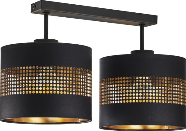 Ceiling lamp TK Lighting Ceiling lamp black for the kitchen TK Lighting TAGO BLACK 3212