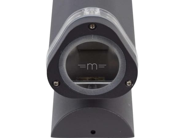 Italux utomhus vägglampa NOELL 238 Italux IP44 väggmonterad armatur utomhus tuba vägglampa grafit