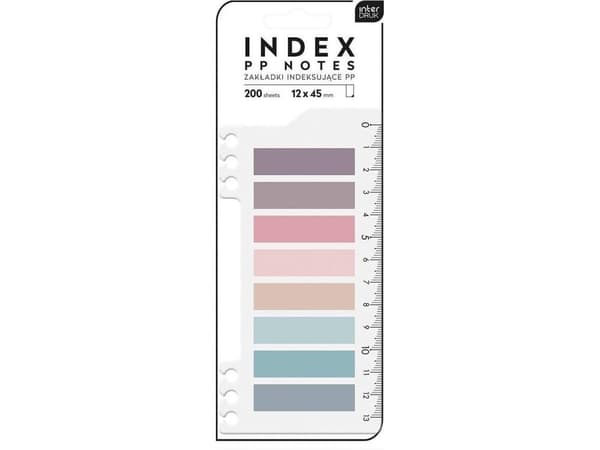 Interprint Indekseringsfaner PP Palett 200 stk