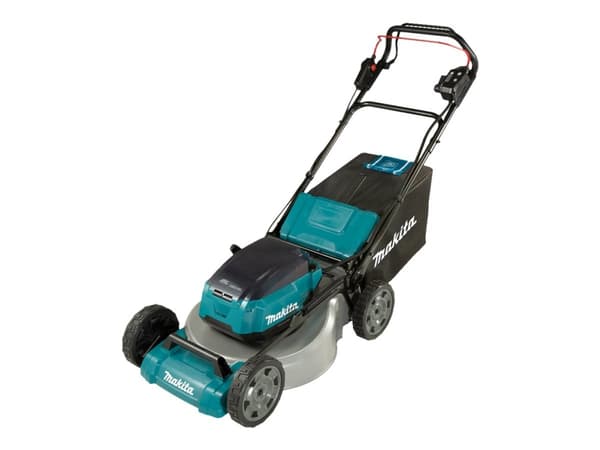 Makita DLM465PT4 - Gressklipper - trådløs - 18 V - 6 Ah - 2 batterier, inkludert lader - 3300 rpm - 46 cm - 39.3 kg