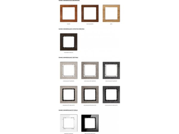 Karlik Dubbelram Karlik Deco 12-12-DRG-2 glas svart