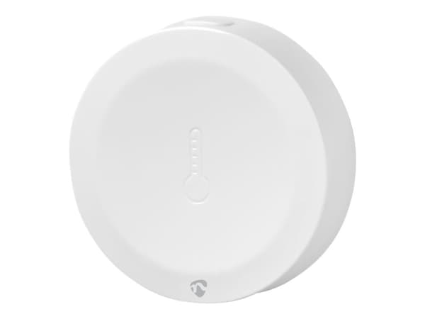 Nedis Smart Climate Sensor - Temperatur- og fuktighetssensor - trådløs - ZigBee - 2.4 - 2.4835 GHz - hvit