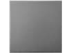 Ospel Push button single switch Ospel Aria K-1U/70 gray mat