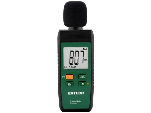 Extech SL250W Lydniveau-måleapparat 30 - 130 dB 31,5 Hz - 8000 Hz