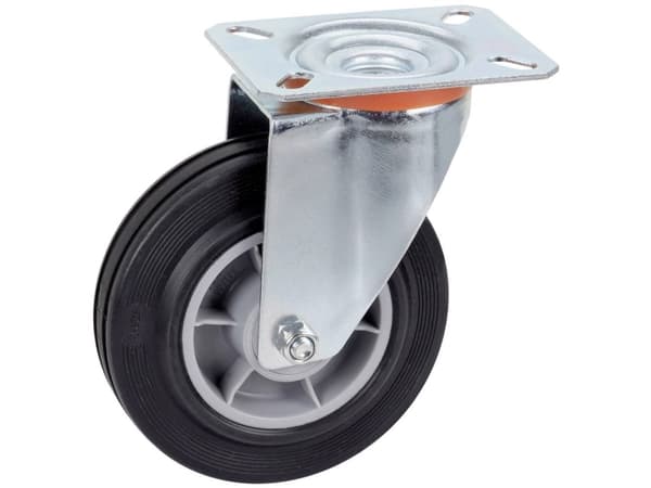 dörner + helmer 715872 715872 Hjul Hjuldiameter: 125 mm Bæreevne (maks.): 100 kg 1 stk