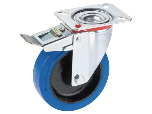dörner + helmer 712677 712677 Hjul Hjuldiameter: 125 mm Bæreevne (maks.): 200 kg 1 stk