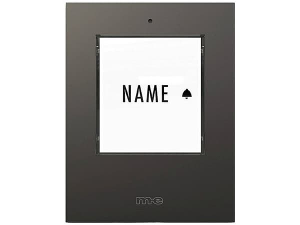 m-e modern-electronics 41303 Trådlös klocka Sender Belyst, med navneskilt