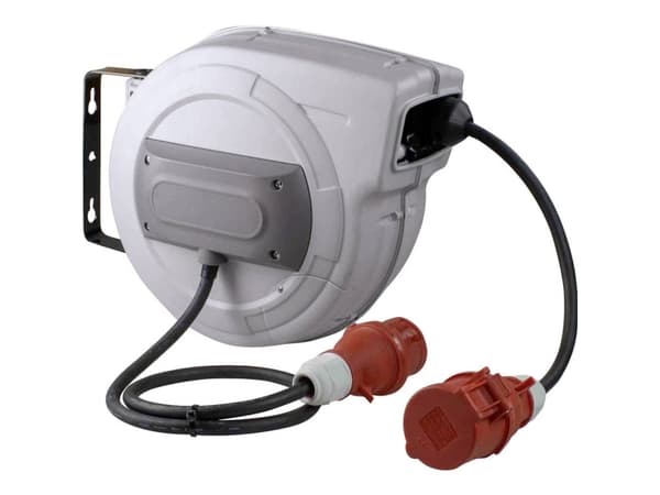 AS Schwabe 12649 Kabelopruller 10 m CEE-stik 16 A 5-pol