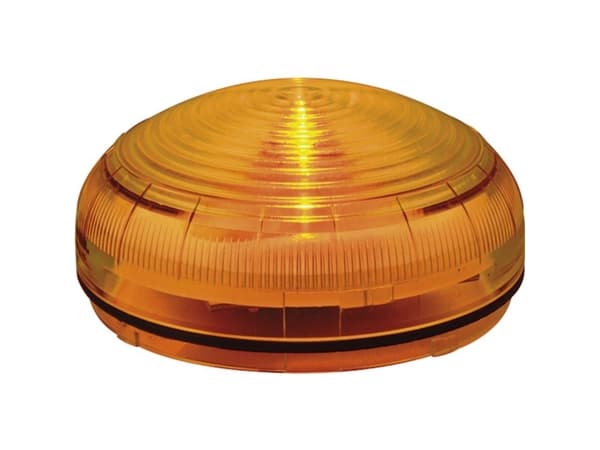 Grothe Blinkande ljus MWL 8951 38951 Orange Blinkande ljus, Dubbla blinkningar, Konstant ljus
