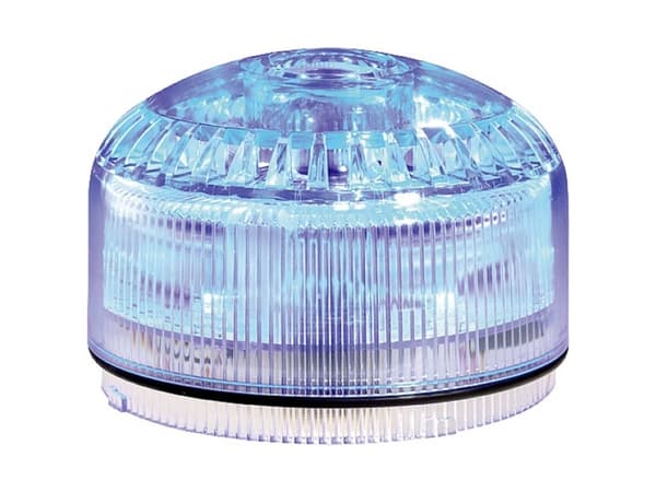 Grothe Lydgiver LED MHZ 8934 38934 Blå Blitzlys, Konstant lys 105 dB