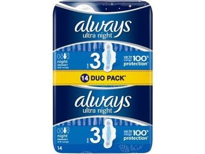 Always Ultra Night Duo 14 szt.