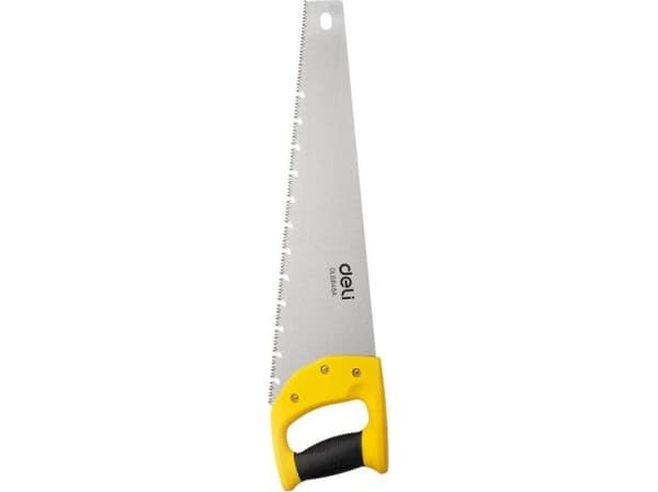Deli Tools EDL6845A, Klyvsåg, Trä, Kolstål, ABS synthetics, Svart, Silver, Gul, Svart, Gul
