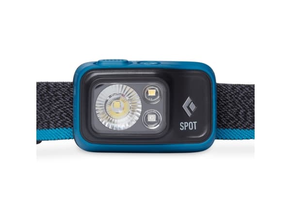Black Diamond Spot 400, Hodebåndslommelykt, Sort, Blå, Knapper, 1,1 m, IPX8, LED