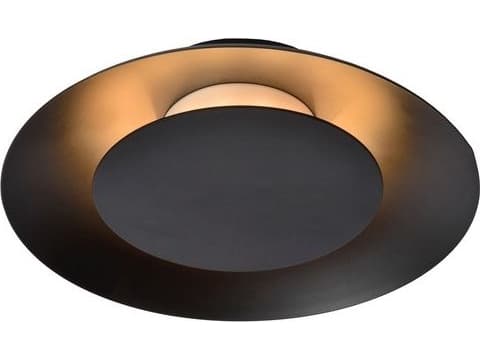 Taklampa Lucide Plafond metall svart Lucide FOSKAL ledowy 79177/06/30