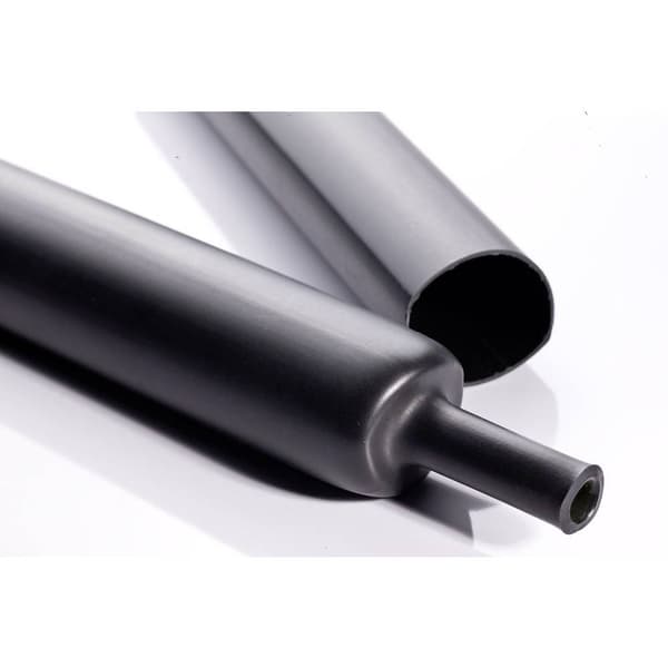 TRU COMPONENTS TC-9996000 Krympslang med lim Svart 55 mm 16 mm Krympförhållande:3:1 1.22 m