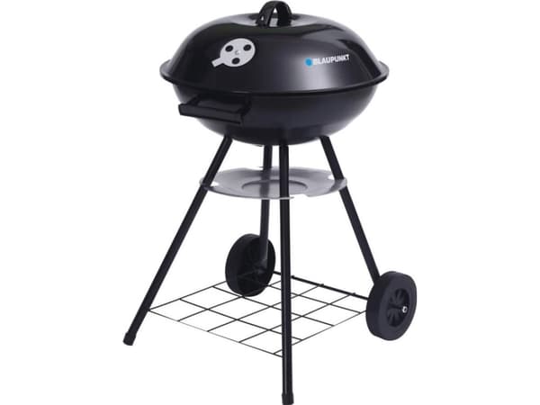 Round grill with lid and thermometer Blaupunkt GC401, black