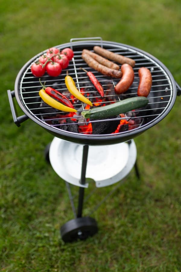 Cirkulær grill med låg Blaupunkt GC301, sort