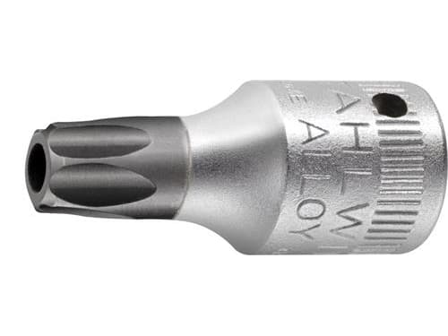 Stahlwille 44 KTXB T 30 SCHRAUBENDREHEREINSATZ 1/4 ZOLL - MIT BOHRUNG 01351030 1/4 (6,3 mm) Skrutrekkerinnsats T 30 1/4 (6,3 mm)
